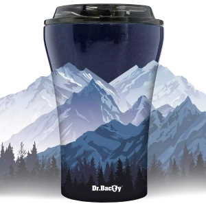 A thermal mug for the car dr. Apollo mountains call - navy blue