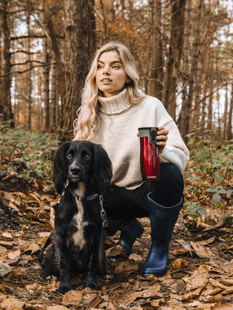 Contigo West Loop 2.0 Thermobecher 470ml - rot - nach Gebrauch