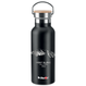 Dr.Bacty Iris Thermoflasche aus Edelstahl - schwarz - Daulagiri