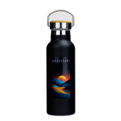 Dr.Bacty Iris steel thermal bottle - black - Bieszczady