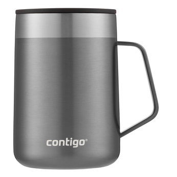 Contigo Streeterville 420 ml Thermobecher mit Ohr - Grau - nach Gebrauch