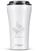 Thermobecher für Kaffee Dr.Bacty Apollo 2.0 360 ml „Brandy mint” – Weiß