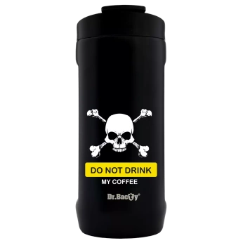 Car mug Dr. Bacty Notus Do Not Drink My Coffe - black