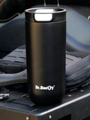 Dr. Bacty Atlas 540 ml Engraved Thermal Mug - Black