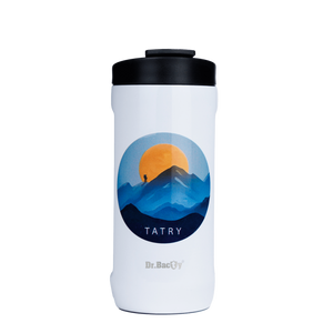 Dr.Bacty Notus 2-in-1 thermal mug TATRY - white