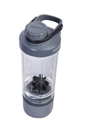 Shaker Contigo z pojemnikiem Shake and Go Fit 650ml - Black