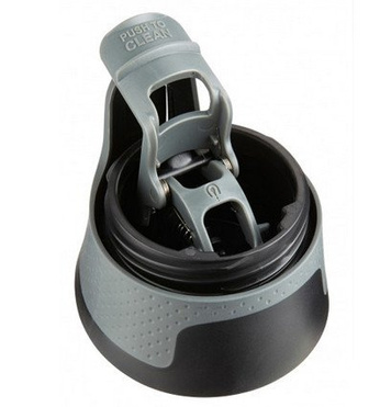Thermal Mug Contigo West Loop 470 ml - Matte Black - Cat Eyes