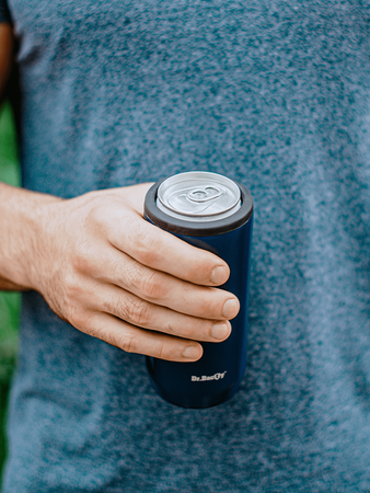 Dr.Bacty Notus 2-in-1 Thermo-Kaffeebecher 360 ml - navy blau - Mexiko 