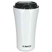 Dr.Bacty Apollo 2.0 Thermo-Kaffeebecher - 360 ml - Glänzend Weiß