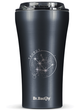 Dr.Bacty Apollo 2.0 thermal coffee mug - Taurus - 360 ml - Gunmetal