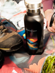 Dr.Bacty Iris steel thermal bottle - black - Bieszczady