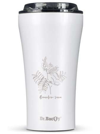 Thermobecher für Kaffee Dr.Bacty Apollo 2.0 360 ml „Brandy mint” – Weiß