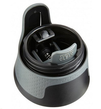 Thermal Mug Contigo West Loop 470 ml - Matte Black - Cat Eyes