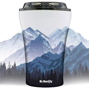 Take -out coffee mug Dr. Bacty Apollo Mountain - White