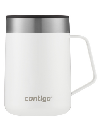 Thermobecher mit Ohr Contigo Streeterville 420 ml - Weiß