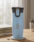 Contigo West Loop 2.0 470ml Thermalbecher - Blaue Matte -Super Mama