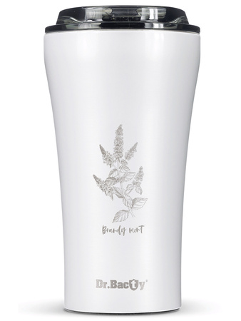 Thermobecher für Kaffee Dr.Bacty Apollo 2.0 360 ml „Alexandrine senna” – Weiß