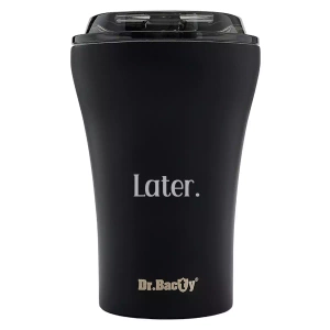 A multiple -use mug of Dr. Bacty Apollo Later - Black