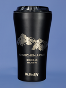 Dr.Bacty Apollo 2.0 thermal coffee mug - 360 ml - Kangchenjunga - Black Matt