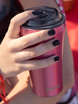 Dr.Bacty Apollo 2.0 thermischer Kaffeebecher - Ode an die Jugend - 360 ml - Pink