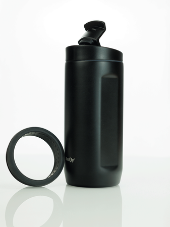 Thermobecher für Kaffee 2-in-1 Dr.Bacty Notus 360 ml - schwarz - Nachverkauf