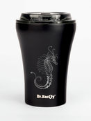 Ein Becher mit Druck Dr. Bacty Apollo für Taucher - schwarz