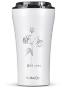 Thermobecher für Kaffee Dr.Bacty Apollo 2.0 360 ml "Dziewanna" – Weiß