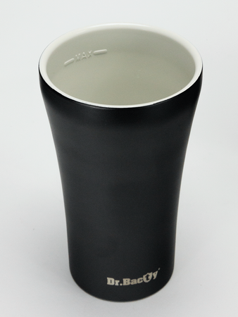 Dr.Bacty Apollo 2.0 thermal coffee mug - 360 ml - Dhaulagiri - Black Matt