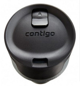 Thermal Mug Contigo West Loop 470 ml - Matte Black - Reindeer