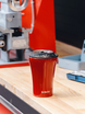 Kaffee Thermalbecher mit Keramikbeschichtung Dr.Bacty Apollo - 227 ml - rot