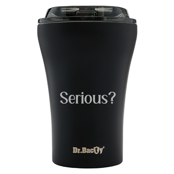 Coffee mug Dr. Bacty Apollo Serious - Black