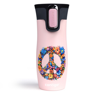 Contigo West Loop 2.0 thermal mug 470ml - Pink matt- Peace