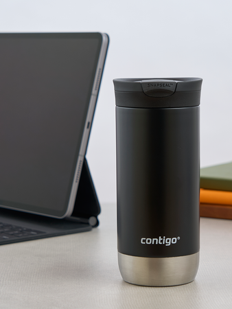 Thermal Coffee Mug Contigo Huron 2.0 470ml - Black - after sales