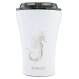 A cup with engraving Dr.Bacty Apollo Seahorse - white