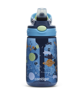 Wasserflasche / Trinkflasche für Kinder Contigo Easy Clean 420ml - Blueberry Cosmos