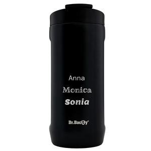 Dr.Bacty Notus 360 ml thermal mug with engraving - black