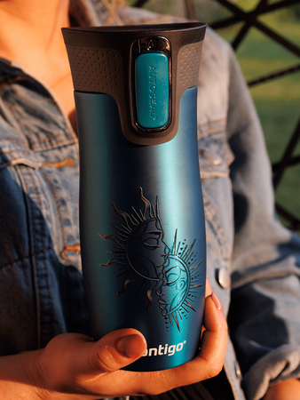 Thermobecher Contigo West Loop 470 ml - Biscay Bay - Sun and moon